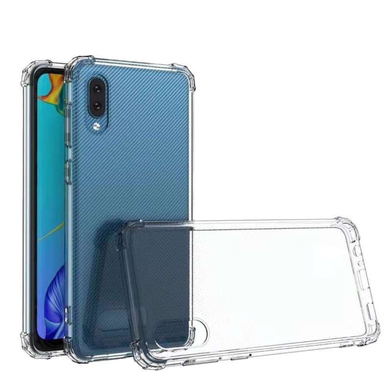 Samsung Galaxy A02 Case Transparent TPU Clear Case Pouch Shockproof (Local Stock) (Brand New)