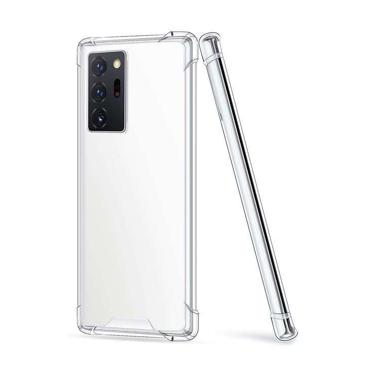 Samsung Galaxy Note 20 Clear Cover Pouch Shockproof  (Local Stock) (Brand New)