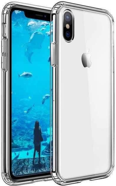 iPhone XS Max Clear Cover Pouch Shockproof  (Local Stock) (Brand New)