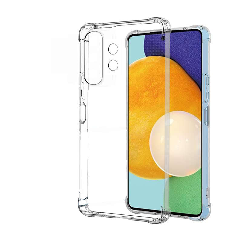 Samsung Galaxy A13 5G Clear Shock Resistant Armor Cover Pouch (Local (Local Stock) (Brand New)