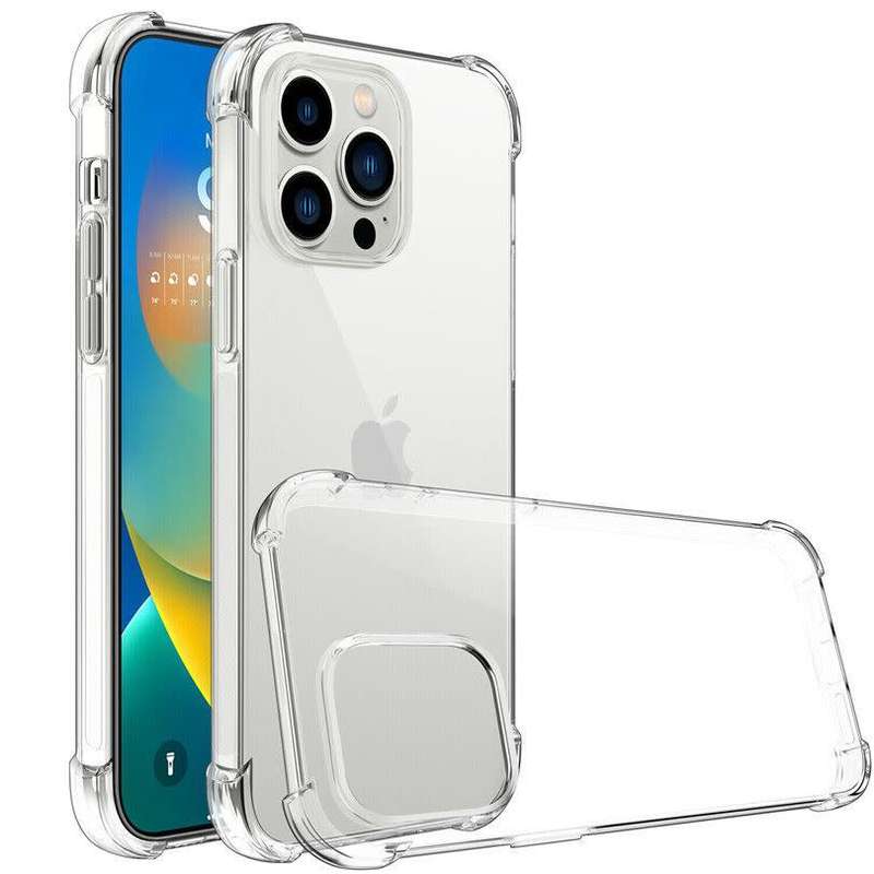 iPhone 14 Pro Max Clear Cover Pouch Shockproof  (Local Stock) (Brand New)