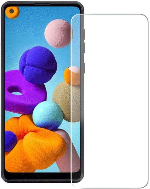 Samsung Galaxy A21s Screen Protector Guard Tempered Glass (Local Stock) (Clear Glass)