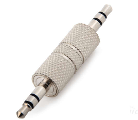 3.5mm Stereo Male to Male Adapter (Local Stock) (Brand New)