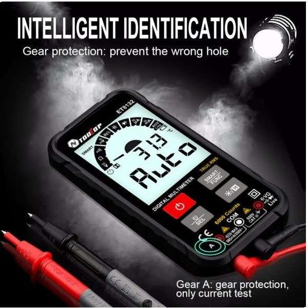 Smart Multimeter Intelligent High Accuracy Digital Multimeter (Local Stock) (Brand New)