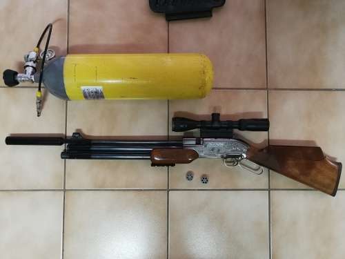 Sumatra 5.5 carbine pcp air rifle