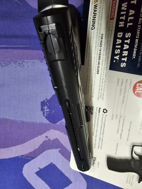 DAISY POWERLINE 415 4.5MM CO2 PISTOL