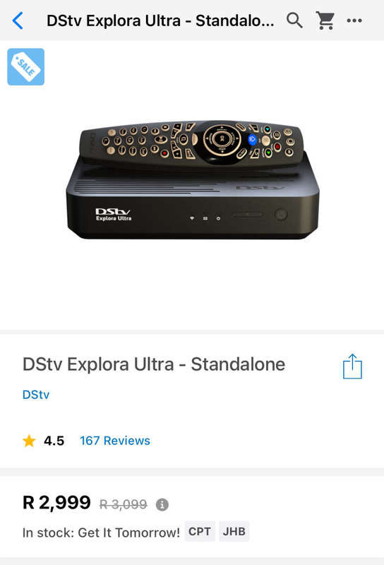 Multichoice DSTV Explora Ultra
