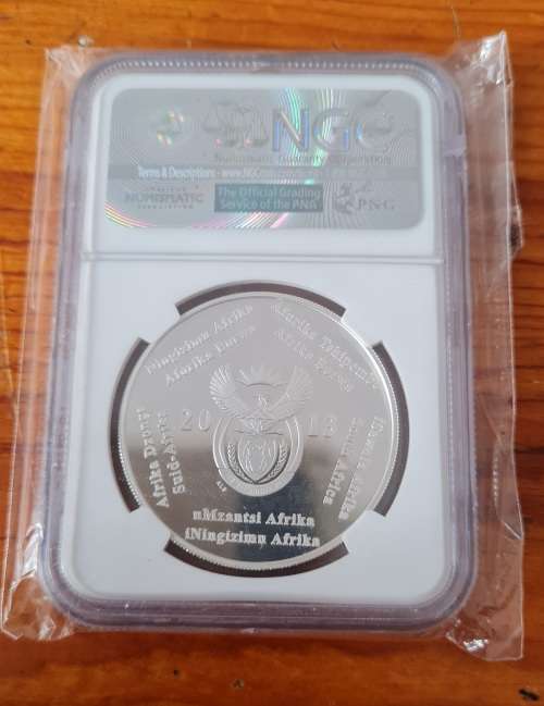 2013 S Africa Silver 2 Rand - Trains of South Africa - Class 43