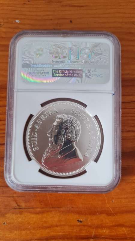 2017 S Africa Silver Kruger 1 Rand - 50th Anniversary
