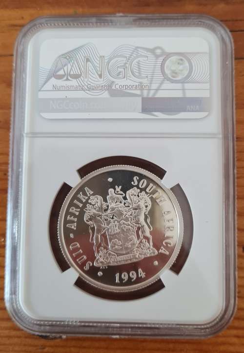 1994 SA Silver Rand - Presidential Inauguration - PF69