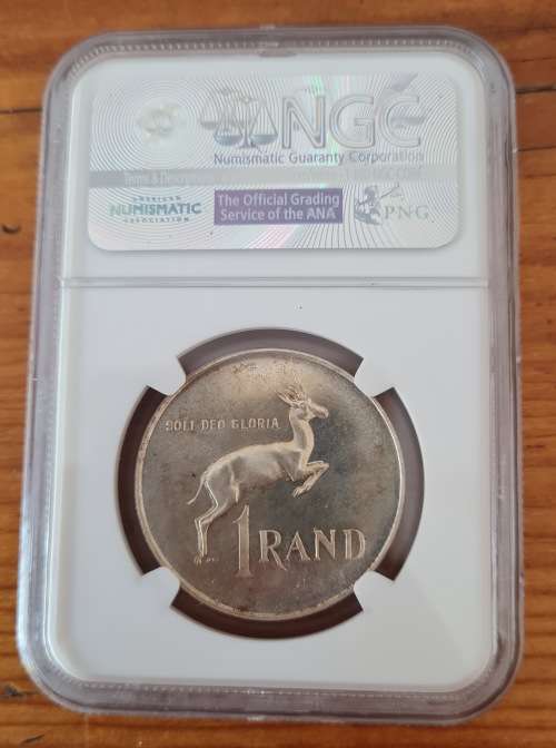 1965 SA Silver Rand - English - PF64