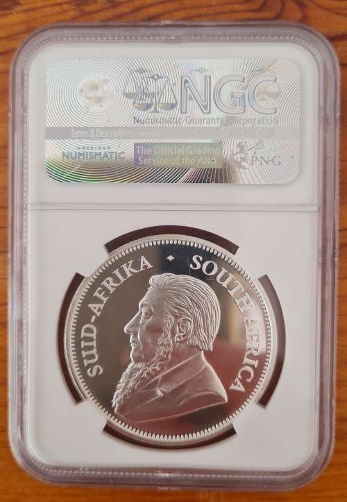 2017 SA Silver Krugerrand - 50th Anniversary - PF69 Ultra Cameo