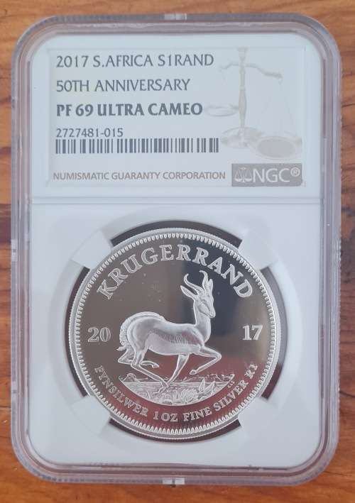 2017 Silver Kruger Rand