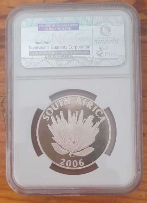2006 Silver 1 Rand - Desmond Tutu