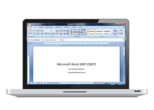 Microsoft Word 2007