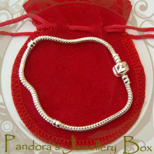 925 Sterling Silver PANDORA Charm Bracelet - 19 cm