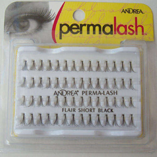 Permalash False Eyelashes - Flair Short Black