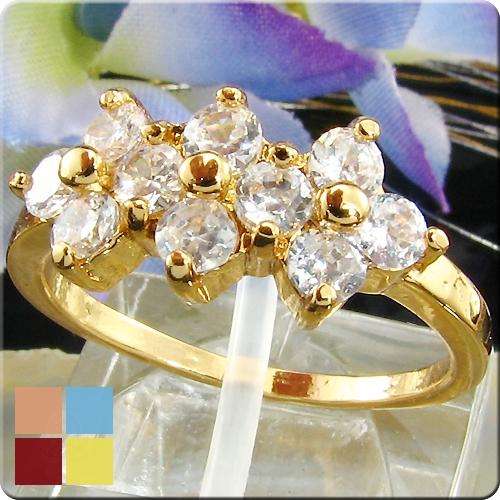 LIGHT PARTY BLING! 13x3mm White Fine Clear Topaz 18KGP Ring - Size 8
