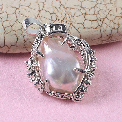 Freshwater Pearl 18KGP Pendant