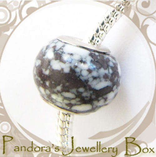 UNIQUE: Howlite Bead Charm for EURO Bracelet