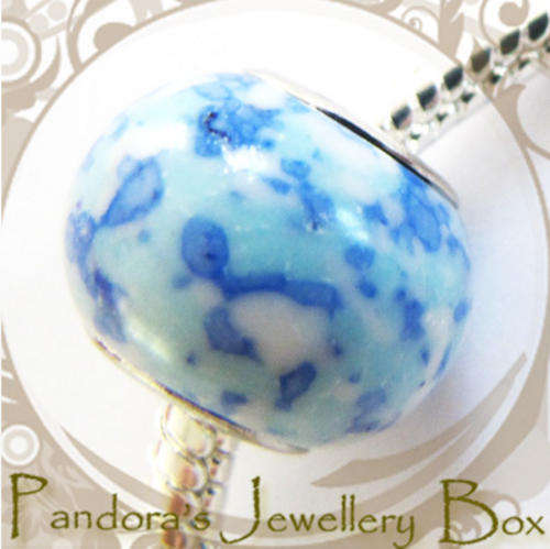 UNIQUE: Howlite Bead Charm for EURO Bracelet