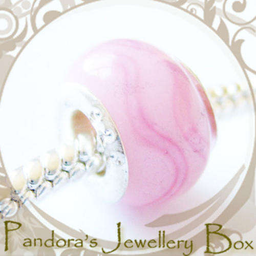 Murano EURO BEAD CHARM with 925 Stering Silver Core