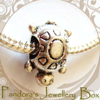 "Tortoise" Tibetan Silver EURO Bead Charm