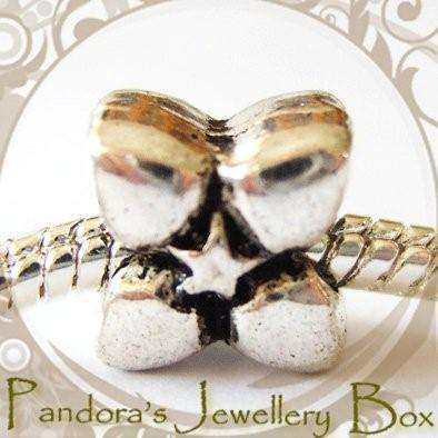 Tibetan Silver Decorative Spacer EURO Bead Charm