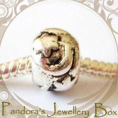 "Stars & Moon Design" Tibetan Silver Decorative Spacer EURO Bead Charm