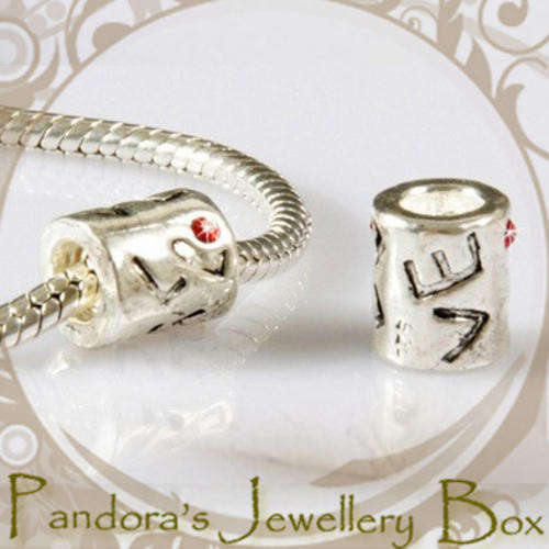 925 Sterling Silver EURO Bead Charm