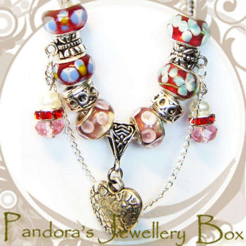 Uniquely Designed EURO Charm Bracelet by Pandora'sJewelleryBox