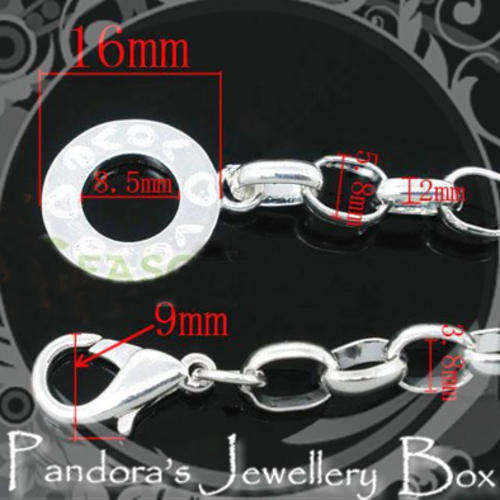 Tibetan Silver LOBSTER CLASP Sabo Charm 