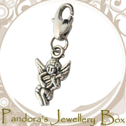 MAKE YOUR OWN UNIQUE CHARM BRACELET - Tibetan Silver LOBSTER CLASP Charm for Big Link Bracelet