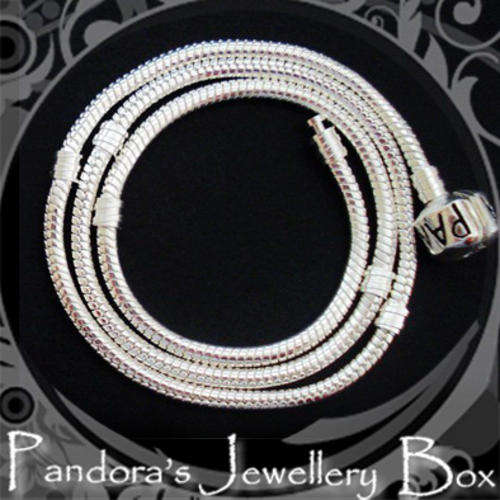 SPECIAL OFFER!!!! 925 Silver Electoplated EURO Charm Necklace - 60cm