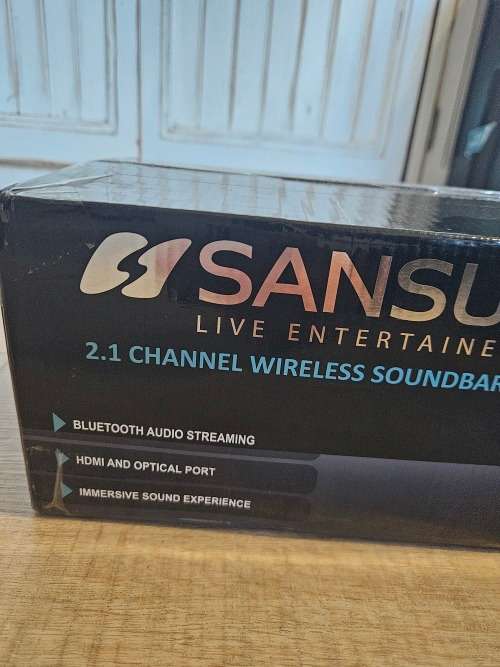 SANSUI ARTEMIS 2.1 SOUNDBAR - BRAND NEW!! SEALED!!