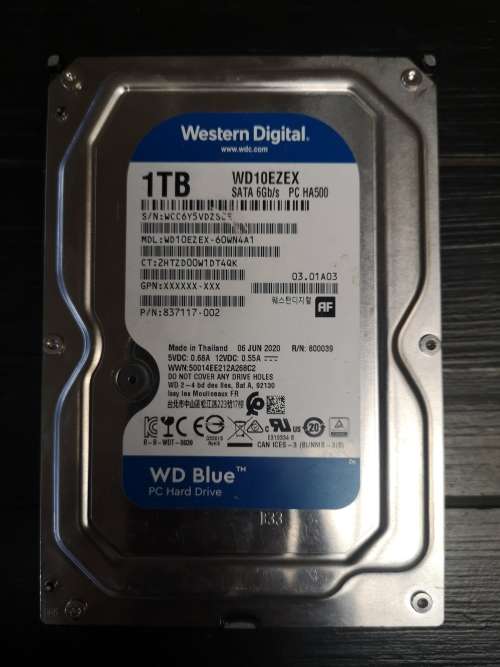 1 tb SATA HARD DRIVE