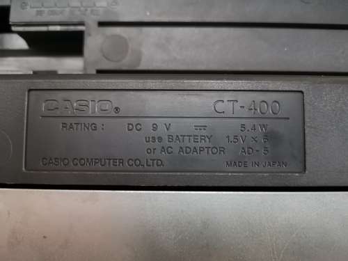 Casio CT 400 classic keyboard electeic