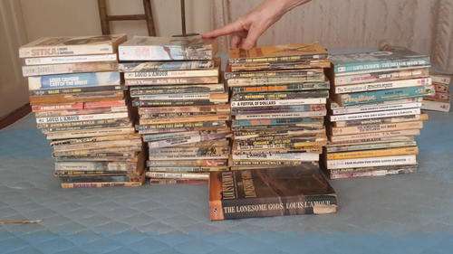 Louis L'amour book lot
