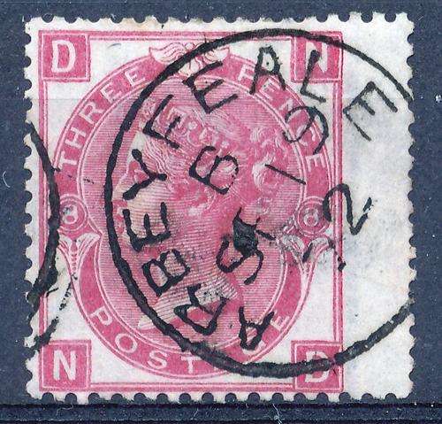 GB - QUEEN VICTORIA - SG103 - PLATE 8 - A SUPERB & CLEAN USED COPY - CV = R 770.00!! - VIEW BELOW