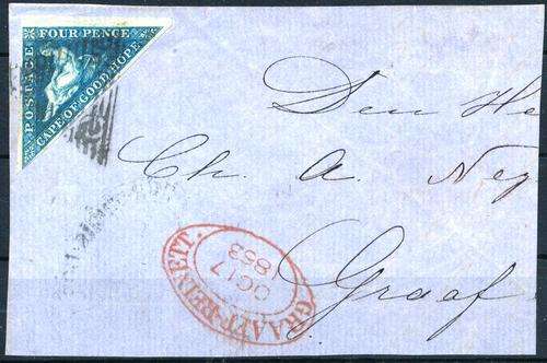 COGH - 4d TRIANGLE - SUPERB CANCEL & CONDITION ON "FRONT" - SEE BELOW