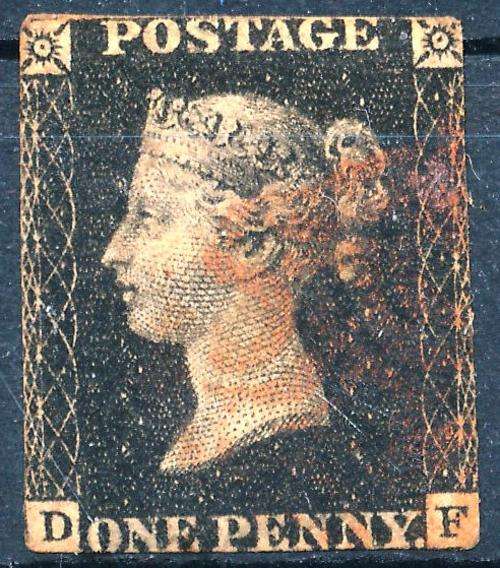 GB - 1840 - WORLDS FIRST ADHESIVE STAMP - PENNY BLACK!!! - CV = R 4,200.00!! - VIEW BELOW