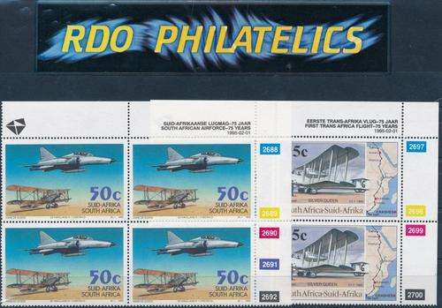 RSA - 1995 - "FIRST TRANS-AFRICA FLIGHT - 75 YRS"  - VIEW BELOWi