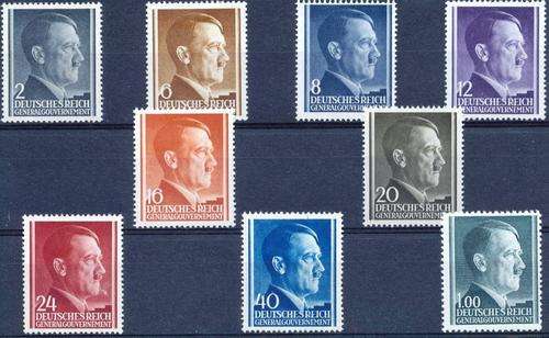 GERMANY - A SUPER SET - "ADOLF HITLER"- SUPERB MINT - VIEW BELOW (S)