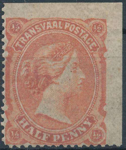 TRANSVAAL - 1878 - QUEEN VICTORIA - SACC159 - MOUNTED MINT - CV = R 500.00 - VIEW BELOW