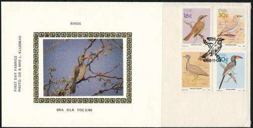 SWA - FD COVER 5/88 - "SILK COVER" - SCARCE - ONLY A SMALL QUANTITY ISSUED - EACH ONE IS NUMBERED