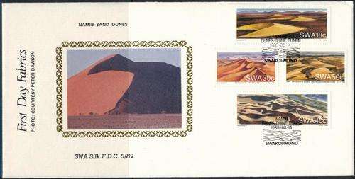 SWA - FD COVER 5/89 - "SILK COVER" - SCARCE - ONLY A SMALL QUANTITY ISSUED - EACH ONE IS NUMBERED