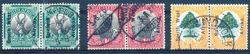 SWA - 1926/27 - OVERPRINT LONDON PICTORIALS - FINE USED - CV = R 570.00!! - READ BELOW - (X)