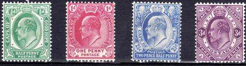 COGH - 1902 - KEVII - MINT - HINGED/UNHINGED - READ BELOW - CV = R 650.00!! (V)
