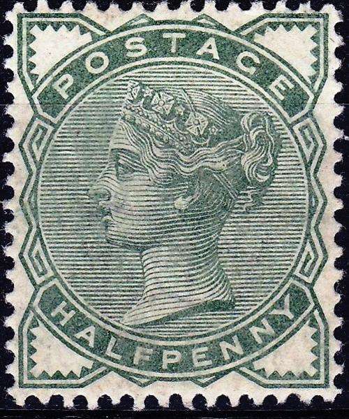 GB - QUEEN VICTORIA - 1/2d GREEN - SG164 - HINGED MINT - CAT VAL = R 1,050.00!! - VIEW BELOW