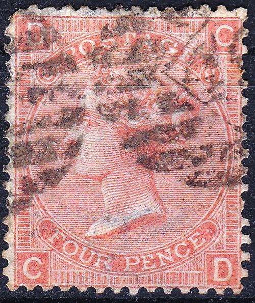 GB - QUEEN VICTORIA - SG94 - 4d FINE USED - CAT VALUE = R 1,610.00!! - VIEW BELOW (GB)